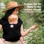 KeaBabies Babytrage Ab Geburt – All-in-1 Tragetuch für Neugeborene bis Kleinkinder – Bild 6