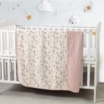 CREVENT Bio-Baumwolle Musselin Babydecke 100x100cm – Wärmeschutz für Neugeborene – Bild 2