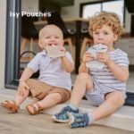 Babymoov ISY Quetschbeutel 150ml – 20er Set wiederverwendbar aus recyceltem Kunststoff – Bild 2