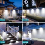 kolpop 6er Set Solarleuchten mit Bewegungsmelder – 140 LED IP65 für Garten & Terrasse – Bild 5