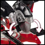 Einhell TC-SM 2131/2 Dual Zug-Kapp-Gehrungssäge – 1800 W Präzisionssäge mit Laser – Bild 5