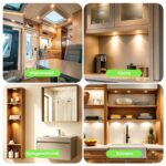 ALUSSO 6er Set LED Einbaustrahler 12V – Ø55-68mm Deckenspots mit 3 Farbtemperaturen – Bild 7