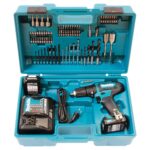 Makita HP333DSAX1 Akku-Schlagbohrschrauber 12V – Komplett-Set mit 2 Akkus & Koffer
