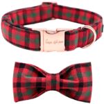Unique Style Paws Hundehalsband mit Fliege – Verstellbar für grosse Hunde & Katzen
