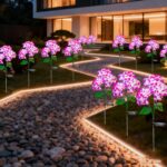 Hqynss 2er-Pack Solar-Hortensienleuchten – IP65 wasserdicht für Garten & Terrasse – Bild 7