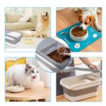 Druuzyl Hundefutter Aufbewahrungsbox 5kg – Luftdichter Futterbehälter mit Messbecher – Bild 7
