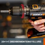 WORX WX370.9 Akku-Schlagbohrschrauber 20V 50Nm – Professionelle Kraft für Bohren & Schrauben – Bild 4