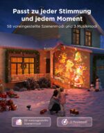 Govee Outdoor Schneeflocken Projektor mit 20 Gobos & 58 Szenen – IP67 Wasserdicht – Bild 4