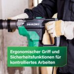 HiKOKI SDS-Max Bohr- und Meißelhammer 1100 W – Professionell für Beton & Abbruch – Bild 8