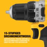DEWALT DCD701D2-QW 12V XR Bürstenlos Kompakt-Bohrschrauber – Profi-Set mit 2 Akkus – Bild 4