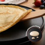 Huslog Crêpes Maker 29 cm 1200W – Elektrisches Crepes-Eisen mit Antihaftplatte – Bild 4
