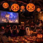 2er Set Halloween Kürbis Laterne 30cm mit 40 LEDs – IP44 Wasserdicht, 8 Modi & Timer – Bild 6