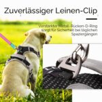 ThinkPet Anti-Zug Hundegeschirr Grösse S – Sicheres Sportgeschirr mit Griff für kleine Hunde – Bild 8