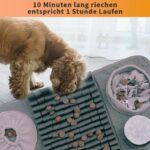 Schnüffelmatte für Hunde 66x42cm – Trainingsmatte mit rutschfester Unterseite für mentale Auslastung – Bild 8