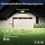 Philips Solar-Aussenleuchte mit Bewegungsmelder 1000LM – 3 Modi für Garten & Eingang (2er Set) – Bild 5