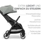 Kikka Boo CIELA Reisebuggy – Leichter Kinderwagen (7,1 kg) mit One-Hand-Faltung für 0–22 kg – Bild 7