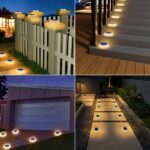 YiLaie Solar Bodenleuchten 4er-Set – IP68 Warmweiß LED für Garten & Terrasse – Bild 5