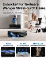 ECOVACS X12S OMNICYCLONE Saugroboter mit Wischfunktion – 53AW BLAST & OZMO Roller 3.0 – Bild 4