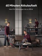 Ultenic Akku Staubsauger 50 kPA mit Greeneye Technologie – Kabellos für Tierhaare & Teppiche – Bild 9
