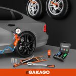 Gakago Reifenfüller mit 0-12 bar Manometer – Präziser Druckmesser für Auto, Fahrrad & LKW – Bild 7