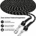 RANYPET 15 m Reflektierende Katzenleine – Sicher & Verhedderungsfrei für Outdoor-Training – Bild 4