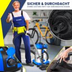 MASKO® Industriestaubsauger 2300W Nass-Trocken mit Push&Clean – Edelstahl Profi-Sauger – Bild 6