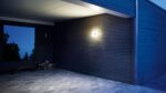 Steinel LN 1 N LED Aussenwandleuchte weiss – Automatische Dämmerungsschaltung mit Hausnummer – Bild 2