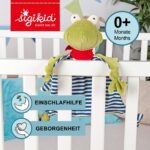 Sigikid Schnuffeltuch Frosch – Bio-Baumwolle Kuscheltuch für Babys & Kleinkinder – Bild 4