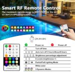 HL 4er Set RGB LED Unterwasserleuchten mit Fernbedienung – IP68 Poolbeleuchtung für Pools, Teiche & Aquarien – Bild 5