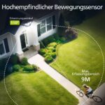 Philips Solar-Aussenlleuchte mit Bewegungsmelder, 196 LED & Fernbedienung – IP65 (2er Set) – Bild 4