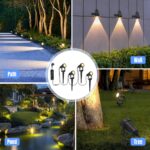 LAMPELIP 4er Pack LED Gartenstrahler 14M mit Zeitschaltuhr – Wasserdicht IP65 für Garten & Terrasse – Bild 7