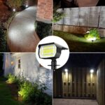 LOTMOS Solarstrahler 4er-Set mit 82 LEDs – Wasserdichte Gartenbeleuchtung für Außenbereiche – Bild 6