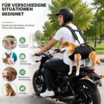 Hundehebegeschirr bis 13,5kg – Tragehilfe mit 3 Tragvarianten für Mobilität & Genesung – Bild 7