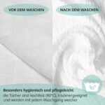 MAKIAN Mullwindeln 10er Pack 80x80 cm – Premium Baumwolle, Oeko-TEX® zertifiziert, kochfest – Bild 7