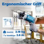 Dong Cheng 710W Schlagbohrmaschine 2-in-1 – Professionelle Bohrleistung mit 45.000 IPM – Bild 7