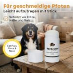 heybruno Pfotenbalsam & Nasenbalsam Hund 50 ml – Natürlicher Schutz mit Kokosöl & Bienenwachs – Bild 3