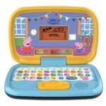 VTech Peppas Lernlaptop – Interaktiver Kindercomputer mit ABC-Tastatur für 3–6 Jahre