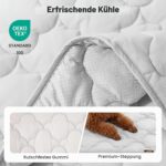 ZOMISIA Kühlmatte Hunde 89x56 cm – Selbstkühlend mit Q-Max>0.5 für grosse Hunde – Bild 4