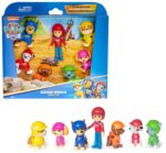 PAW PATROL Rescue Wheels Figurenset – 7 Spielfiguren im Teamlook für Kinder ab 3 Jahren
