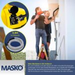 MASKO 6in1 Industrie-Nass-Trockensauger 2300W mit Blasfunktion & Push&Clean – Bild 5