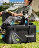 Pecute Katzentransportbox Faltbar mit Trennwand – Sicherer Transport bis 12 kg – Bild 5