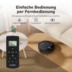 EASINE E3 Saugroboter für Tierhaare – Flach, selbstladend, Fernbedienung – Bild 6