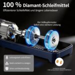 Kiseely Elektrischer Messerschärfer mit Diamant-Schleifstein – Profi-Schärfe in 30 Sekunden – Bild 7