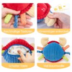 hahaland Krabbe Krabbelspielzeug ab 6 Monaten – Musikalisches Baby Spielzeug mit Aufnahmefunktion – Bild 6