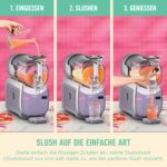 Ninja SLUSHi XL Slush-Eismaschine 3,7 l mit SlushAssist – Gefrorene Cocktails & Getränke Rosa – Bild 3
