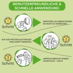 Golden Pets Pfotenreiniger 200 ml – Natürlicher Pfotenschaum für Hunde & Katzen – Bild 6