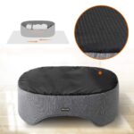 Feandrea Hundebett 92x72 cm mit Wendekissen – Komfortables Hundesofa mit Anti-Rutsch – Bild 5