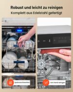 VEVOR Dörrautomat mit 6 Edelstahlschalen – 400 W Futtertrockner mit digitaler Temperaturregelung – Bild 7