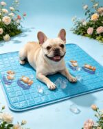 RARIRO Kühlmatte Hund 45×60 cm – Selbstkühlend & Waschbar für Mittelgrosse Hunde – Bild 2