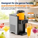 SiroSage Slush Maschine 1,2 L mit Kompressorkühlung – 6 Modi für Slushies, Cocktails & Milchshakes – Bild 6